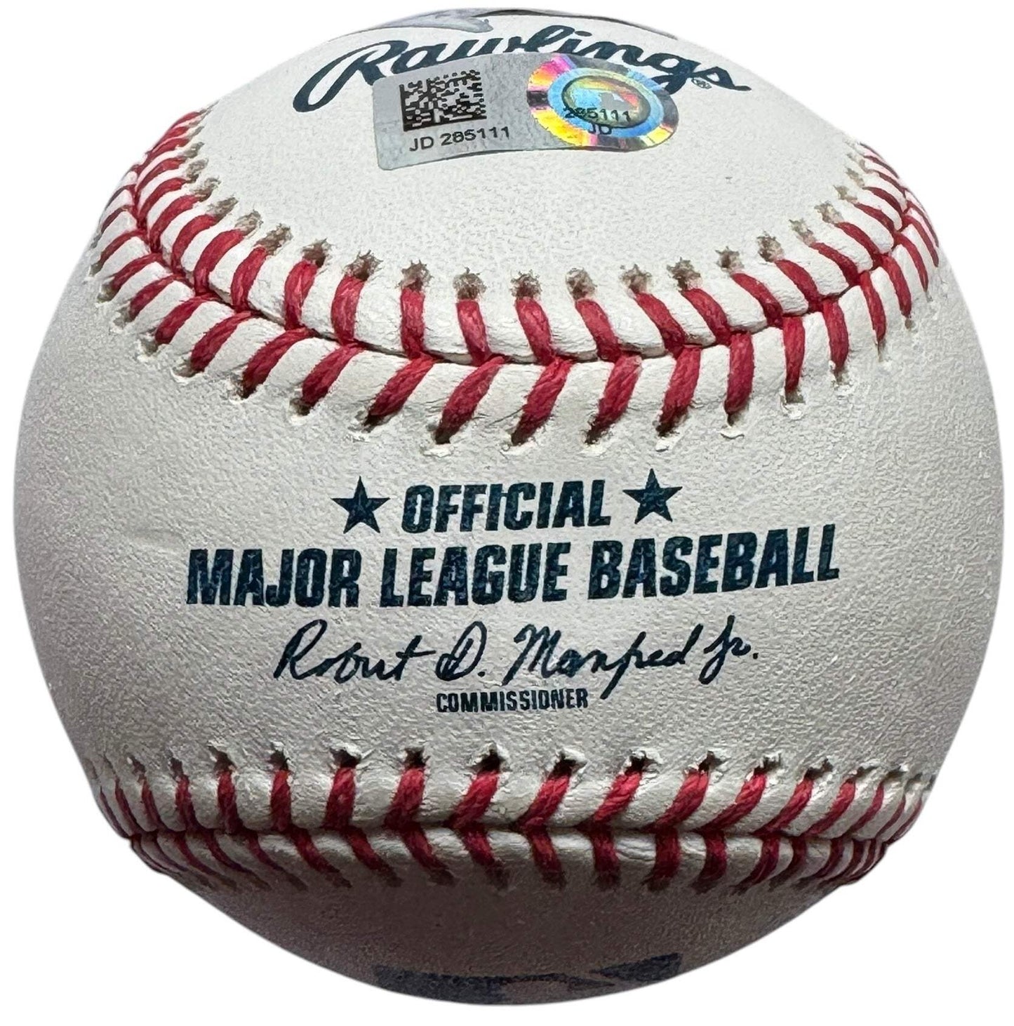 Marcell Ozuna Autographed Official Major League Baseball (Mlb/Fanatics)