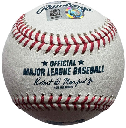 Marcell Ozuna Autographed Official Major League Baseball (Mlb/Fanatics)