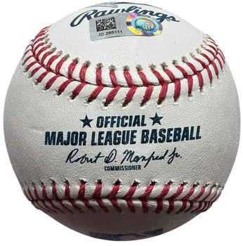 Marcell Ozuna Autographed Official Major League Baseball (Mlb/Fanatics)