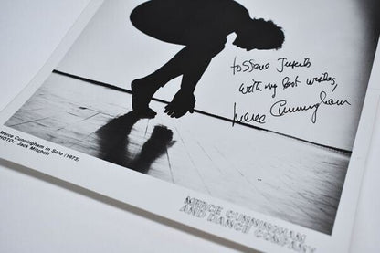 Merce Cunningham Signed Photo Print By Jack Mitchell 10 X 8 Inches