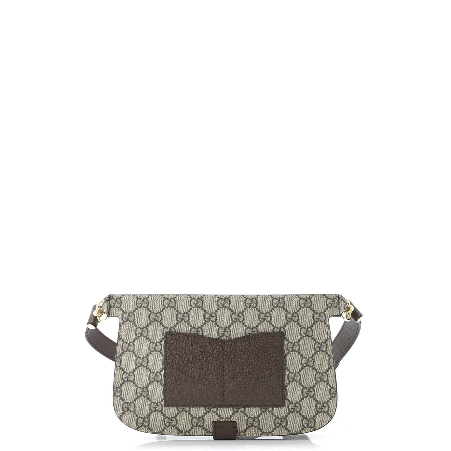 Gucci Blondie Flap Pocket Belt Bag Gg Coated Canvas