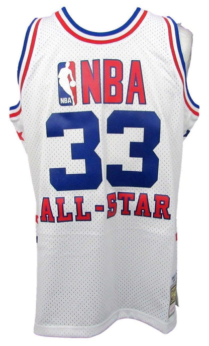 Larry Bird Autographed White Nba All-Star