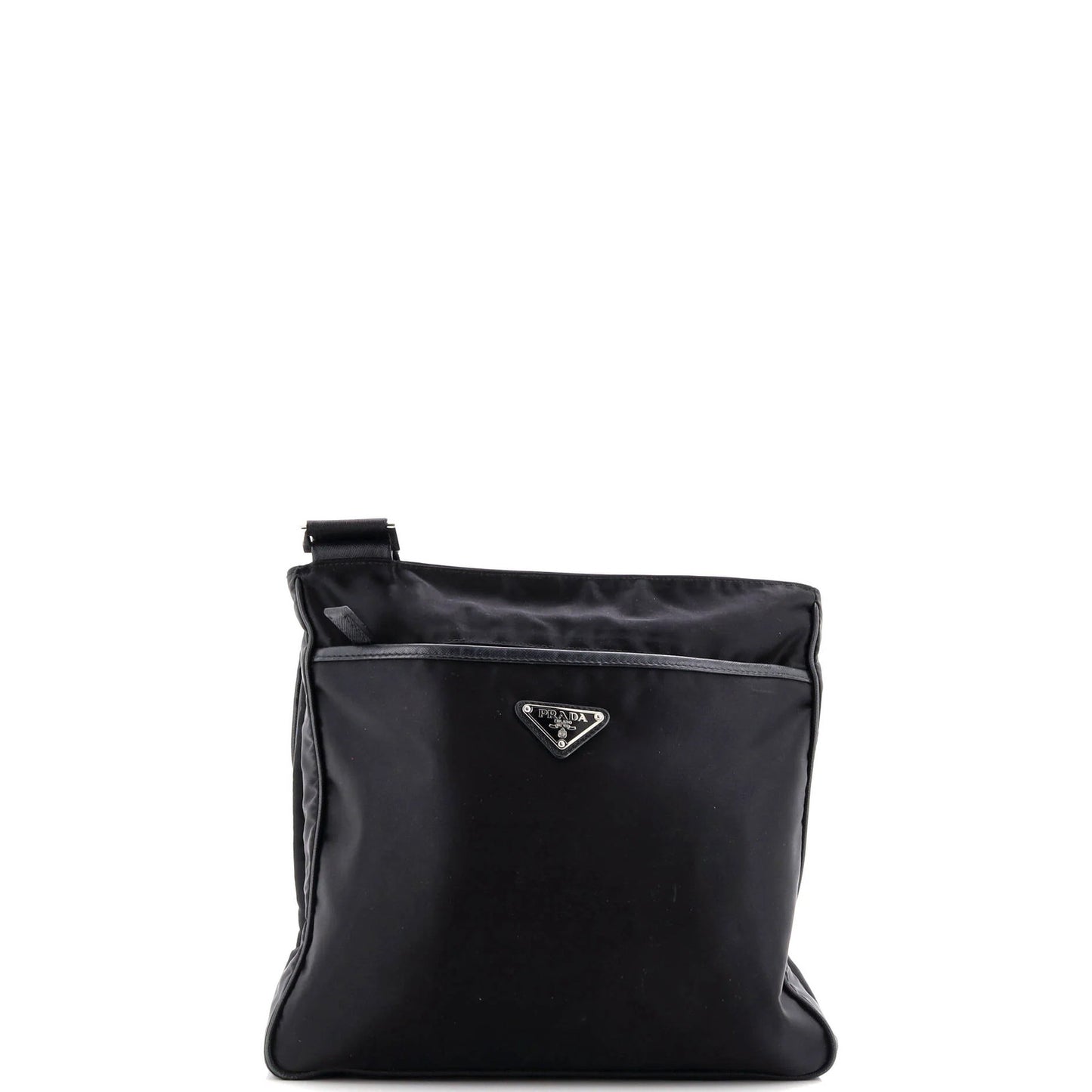 Prada Front Pocket Messenger Bag Tessuto Medium