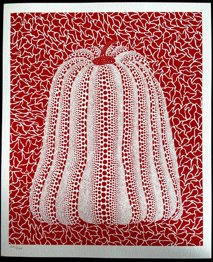 Yayoi Kusama Lithograph Mori Museum Coa Numbered Limited To 200