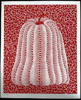 Yayoi Kusama Lithograph Mori Museum Coa Numbered Limited To 200