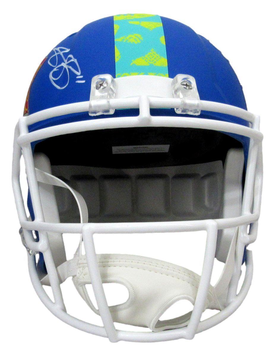 A.J. Brown Signed Full Size Replica Sb Lix Blue
