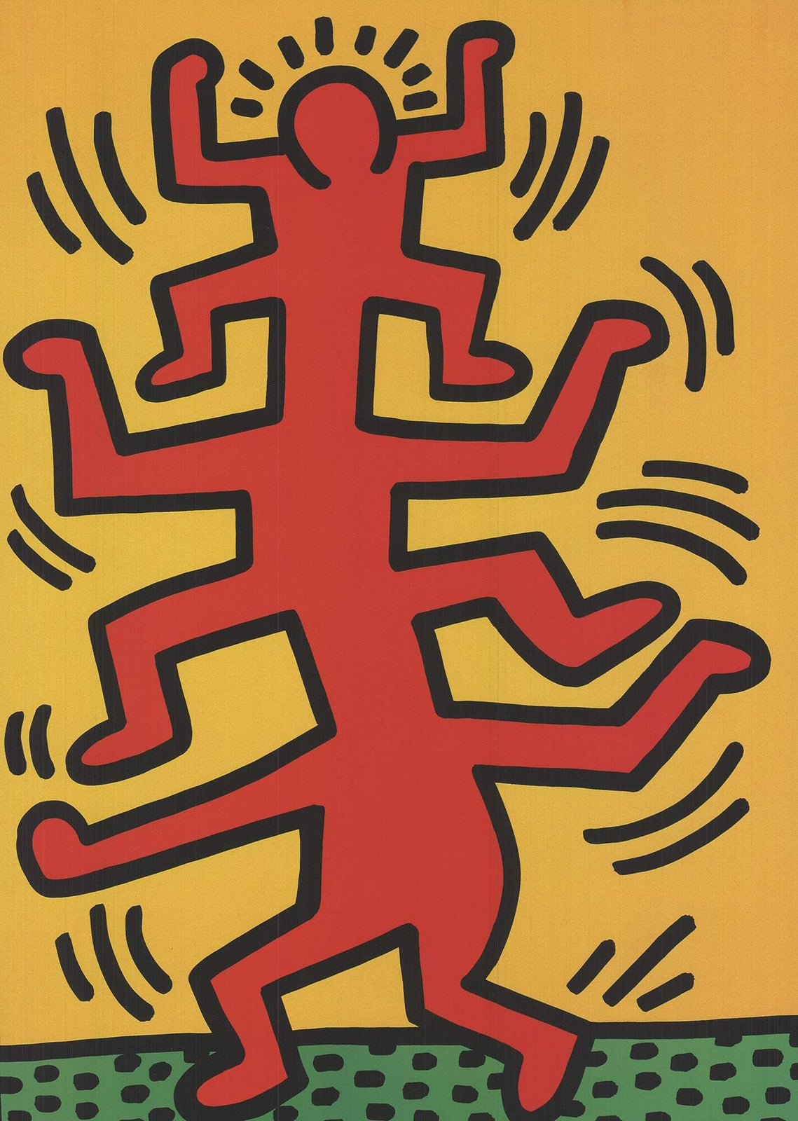 Keith Haring Untitled (From The Growing Series), " Offset Lithogr