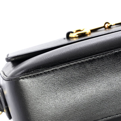 Gucci Horsebit 1955 Flap Pocket Camera Bag Leather Small