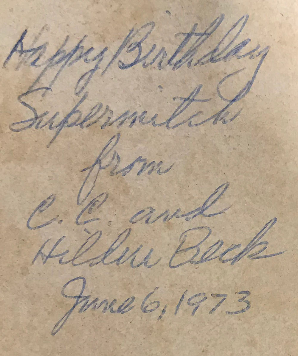 Cc Beck Autographed Shazam King Size Comic Book