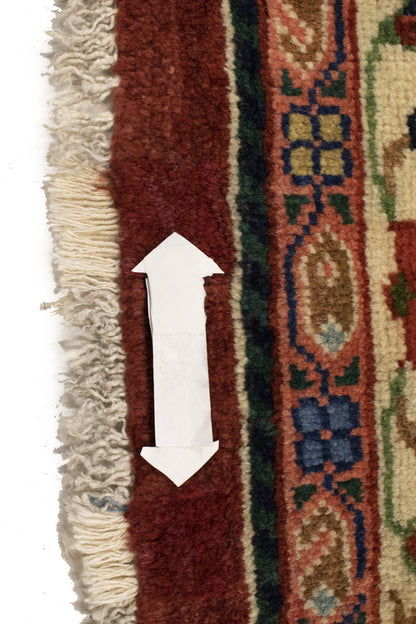 10'0X13'6 Ft Semi-Antique Traditional Handmade