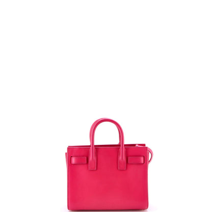 Saint Laurent Sac De Jour Bag Leather Nano