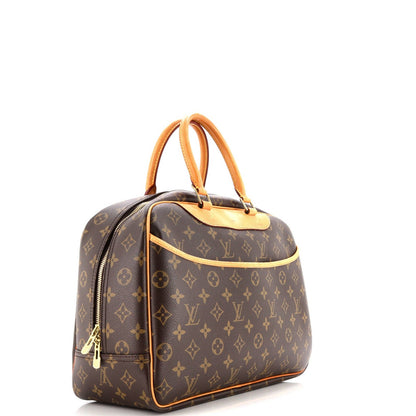 Louis Vuitton Deauville Handbag Monogram Canvas