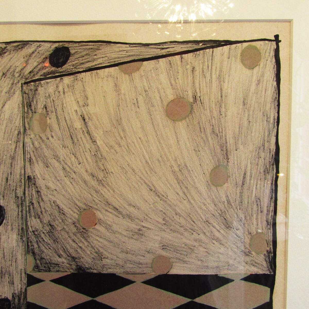 Rochelle Feinstein Signed Original Lithograph 1978 Framed Numbered