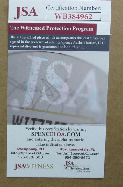 Larry Bird Hof Signed/Auto 8X10 Photo Boston Celtics Framed Jsa 189446