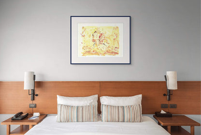 American Dance Festival SIGNED 22" x 29.5" Serigraph CECILY BROWN African 2001
