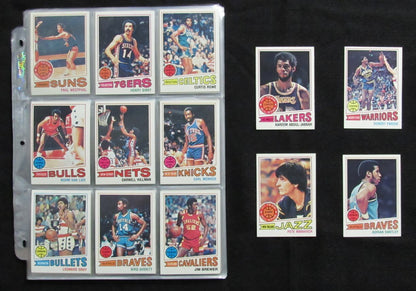 1977-78 Topps Basketball Complete Set (132)
