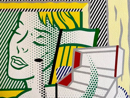 Roy; Lichtenstein Lithograph Coa Numbered A Hand Signed Limited