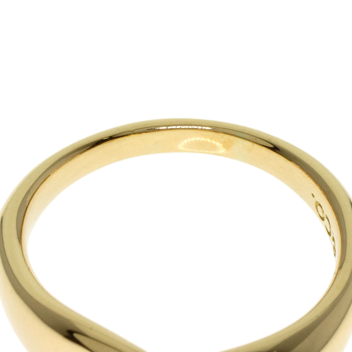 Tiffany&Co.   Ring Figure 8 K18 Yellow Gold