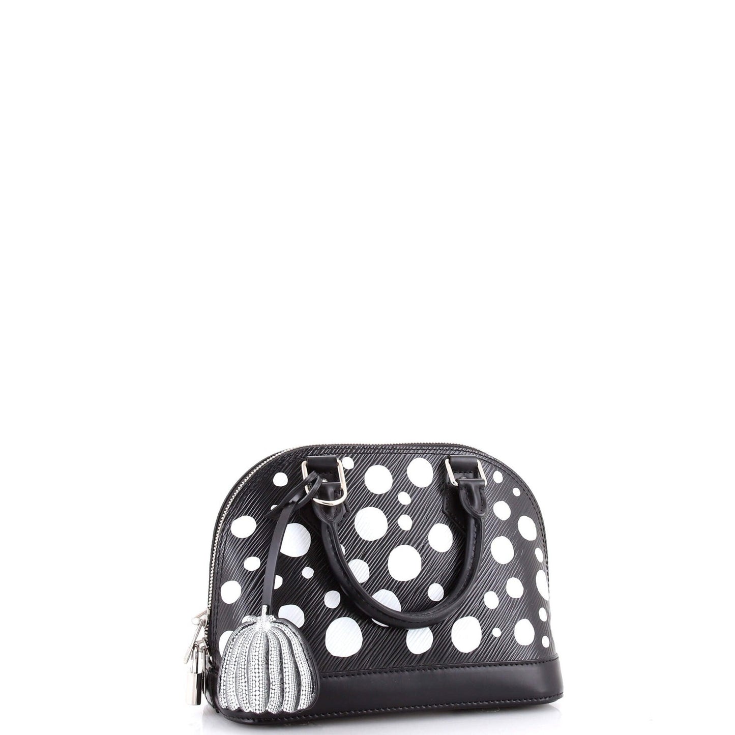 Louis Vuitton Alma Handbag Yayoi Kusama Infinity Dots Epi Leather Bb