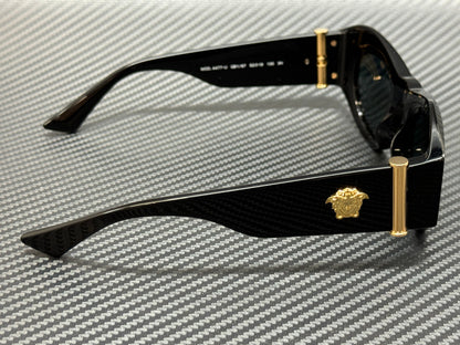 Versace Ve4477U Gb1 87 Black Grey Women'S 52 Mm