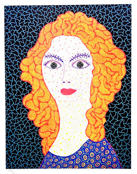 Yayoi Kusama, Lithograph Mori Art Museum Coa Certified Numbered