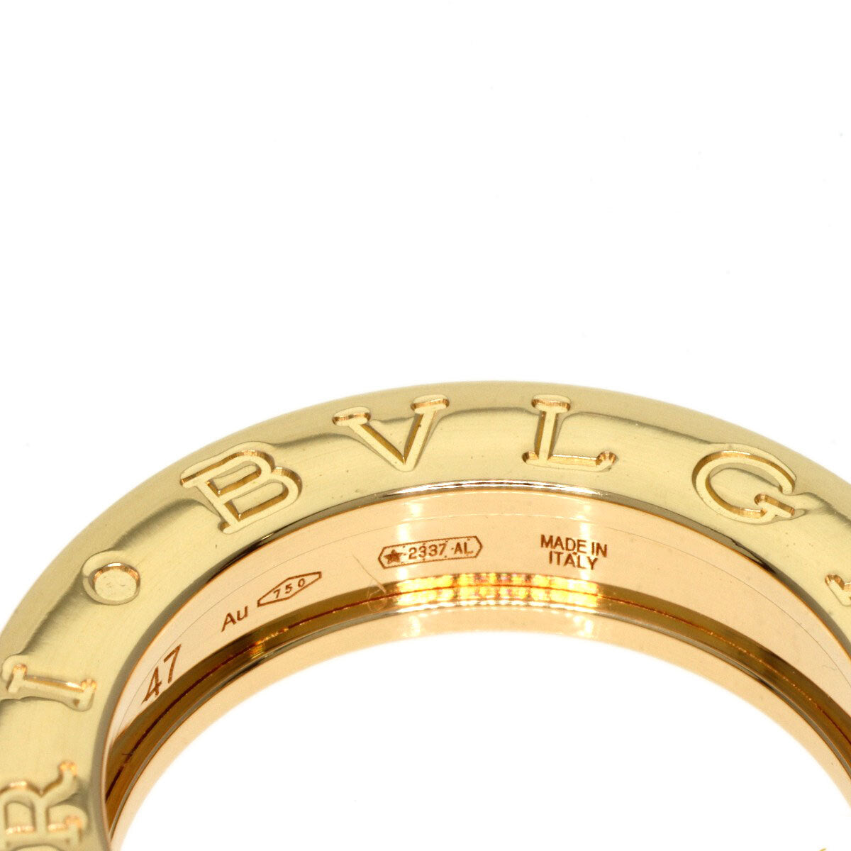 BVLGARI   Ring B-zero1 B-zero1 1 Band #47 K18