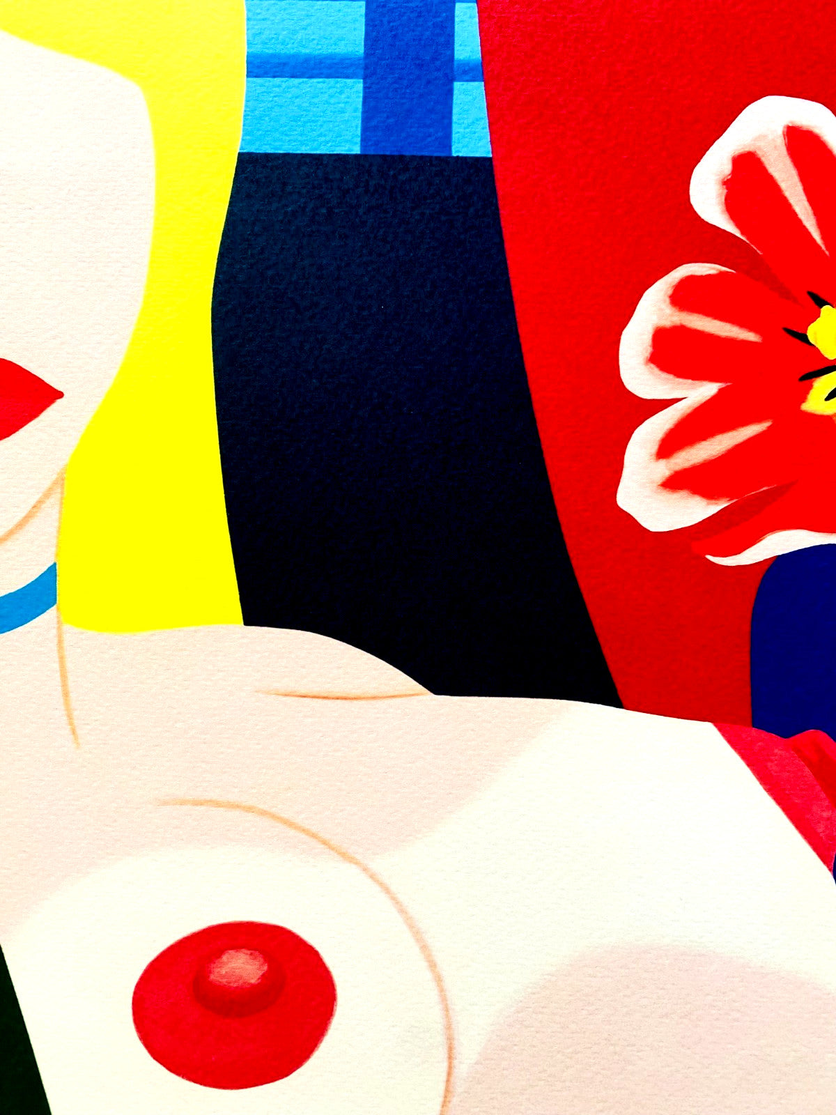 Made Tom Wesselmann Lithograph Handmade COA Signed op Numbered Hand