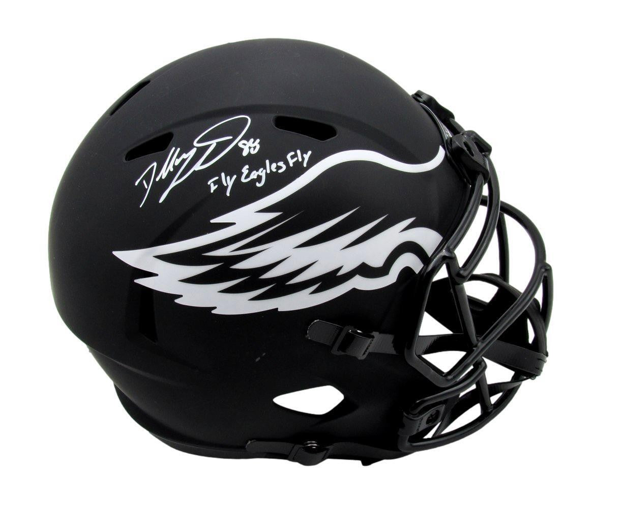Signed Inscr Full Size Replica Football Fanatics Goedert Dallas Helmet