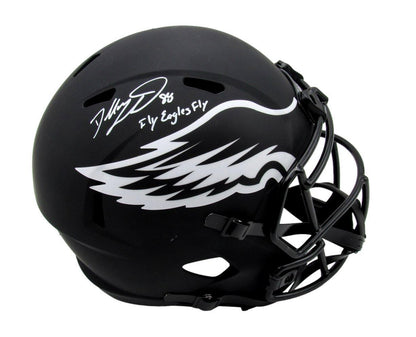 Signed Inscr Full Size Replica Football Fanatics Goedert Dallas Helmet