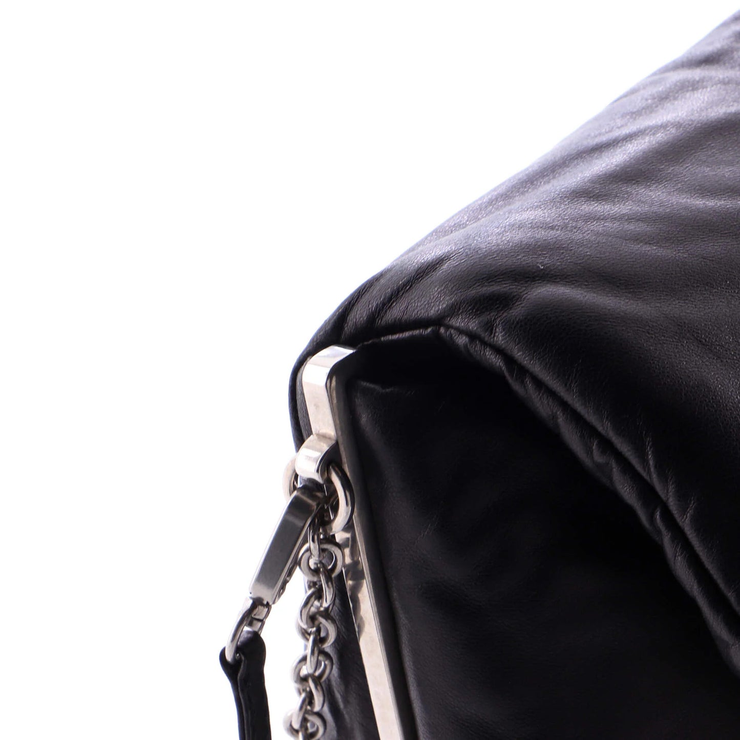 Prada Padded Shoulder Bag Leather