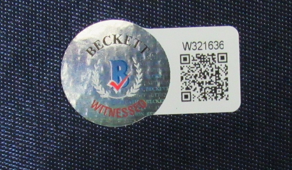 Nestor Cortez Autographed Mlb Baseball Authentic Jersey Yankees Beckett 177523