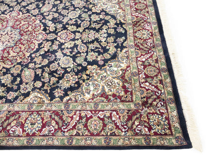 Handmade Oriental Rug Classic Floral Design Home
