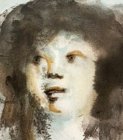 Leonor Fini Lithograph Tete Bleue Signed Ed.140/150 Framed Box Included