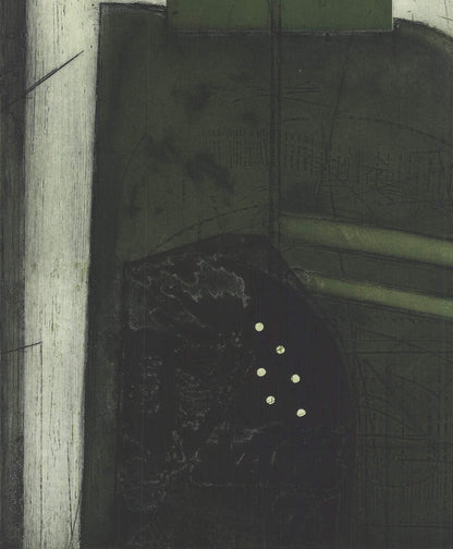 Karl Fred Dahmen Untitled Signed " Etching