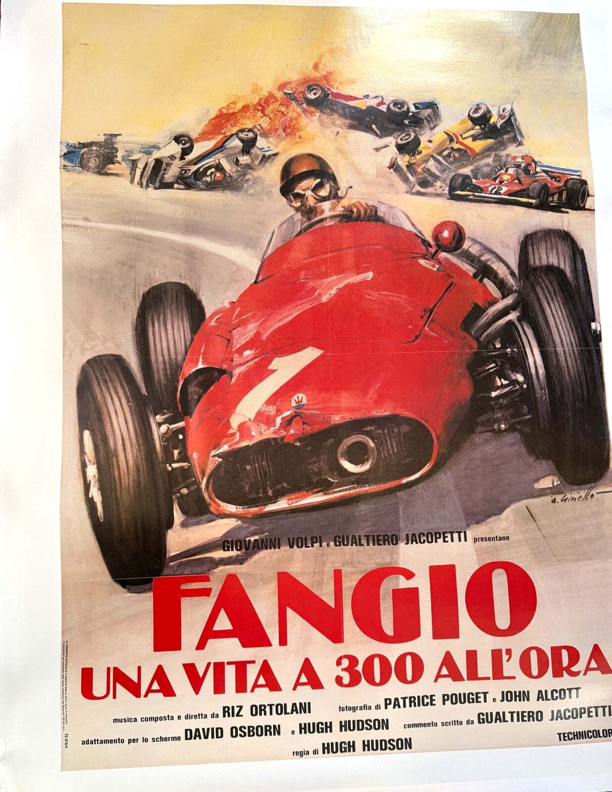 Fangio Averardo Ciriello Maserati 250F Original Una Vita A 300 All'Ora