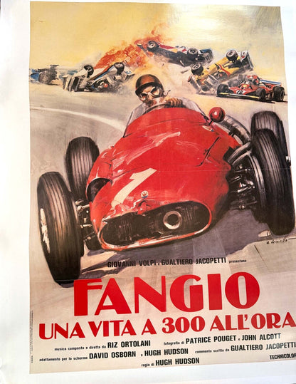 Fangio Averardo Ciriello Maserati 250F Original Una Vita A 300 All'Ora