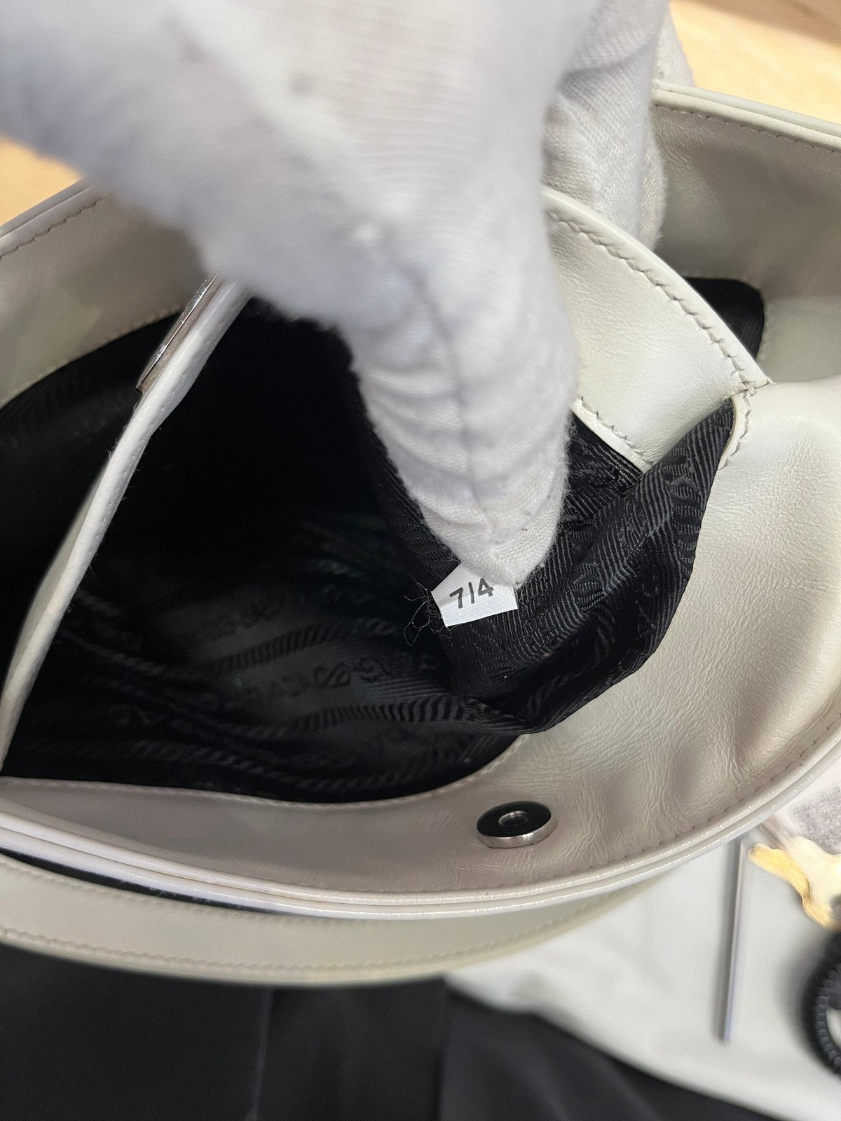 Prada Cleo Shoulder Bag Spazzolato Leather Medium