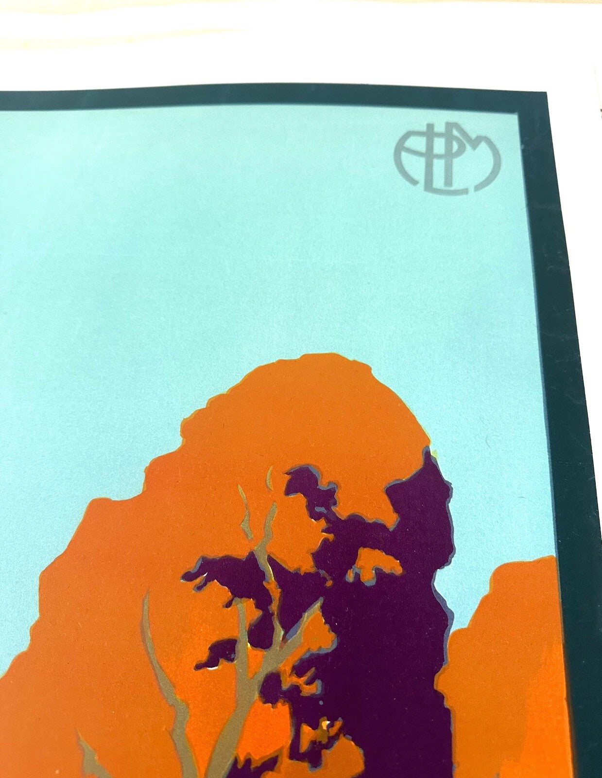 Fontainebleau Avon Julien Lacaze 1930 Authentic Original French Railways Plm