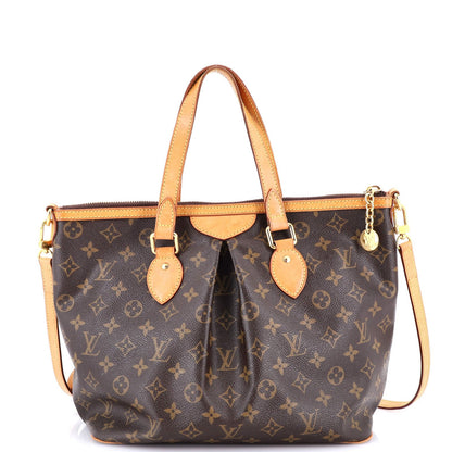 Louis Vuitton Palermo Handbag Monogram Canvas Pm