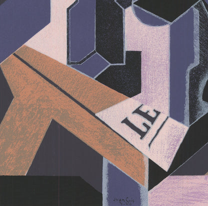 Juan Gris Fruit Bowl And Diary " Serigraph Cubism