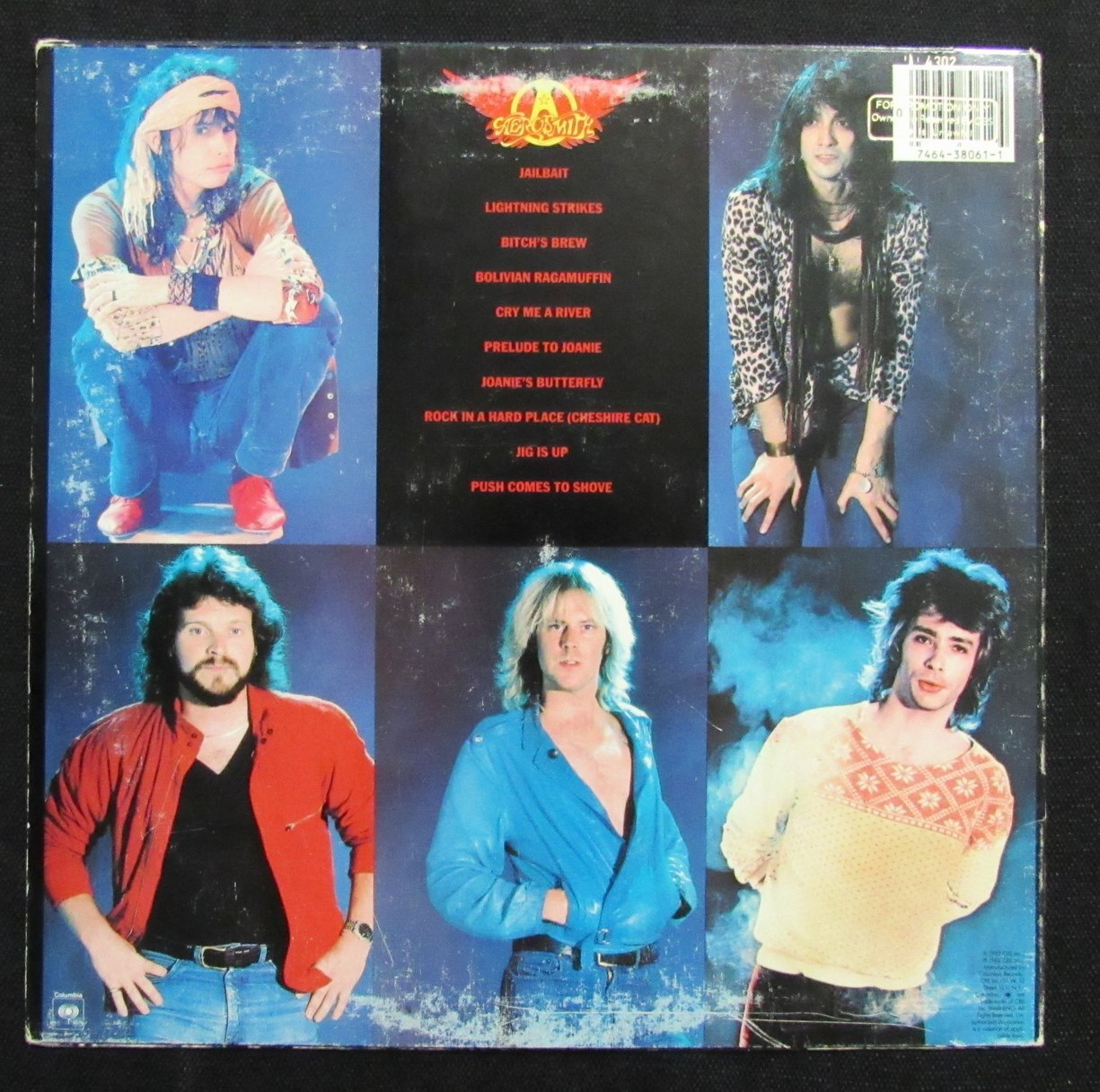 Steven Tyler Signed/Auto Aerosmith "Rock In A Hard Place" Album Psa/Dna 193945