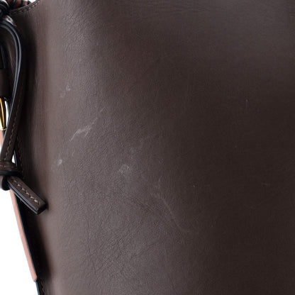 Loewe Gate Top Handle Bucket Bag Leather Medium