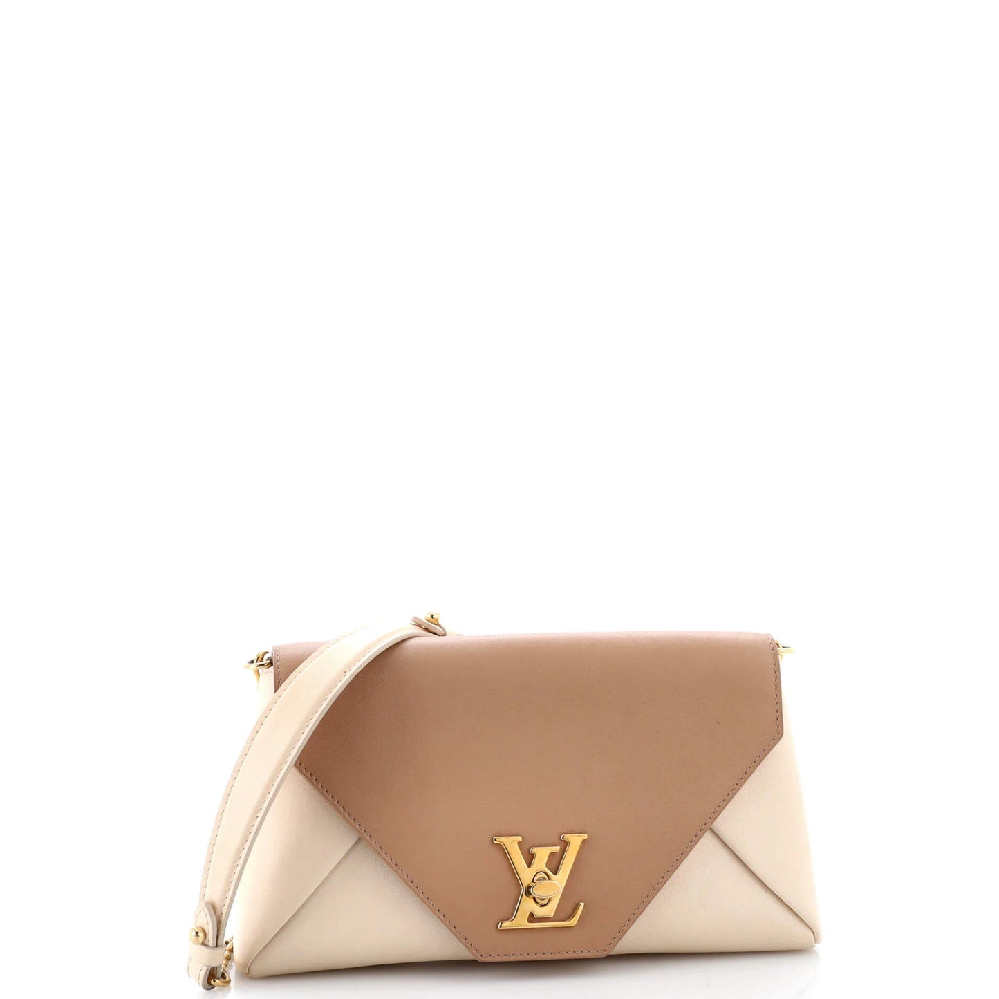 Louis Vuitton Love Note Chain Clutch Leather
