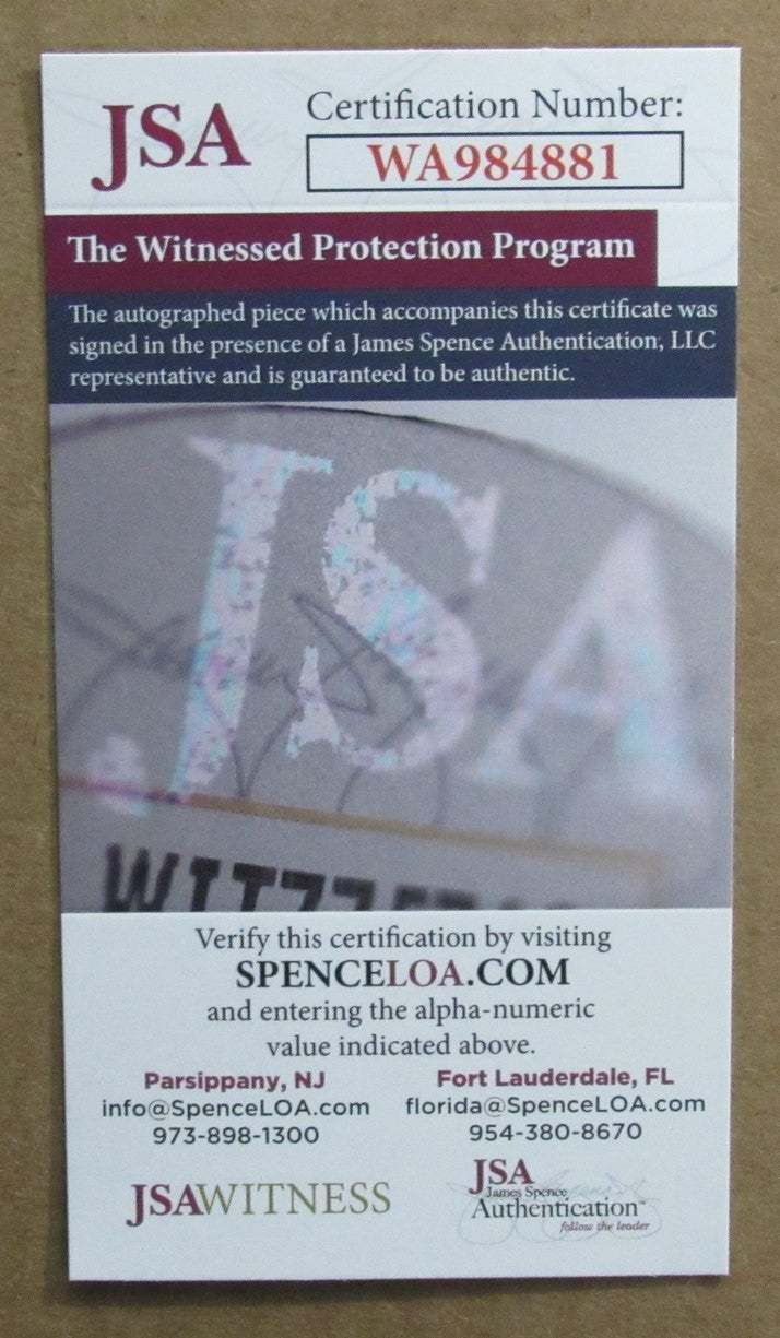 Jordan Mailata Autographed 16X20 Photo Philadelphia Eagles Framed Jsa 183631