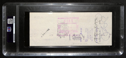 Al Davis Hof Signed/Autographed 8.5X3.5 Bank