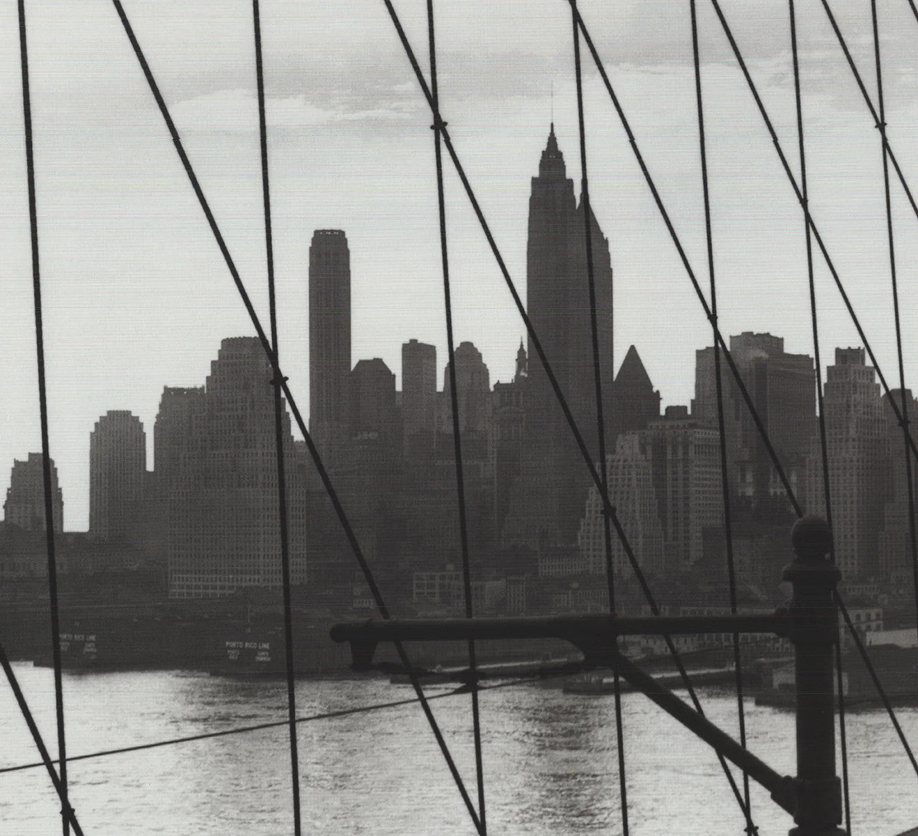 Artist Unknown Across The Brooklyn Bridge, " Offset Lithograph 20