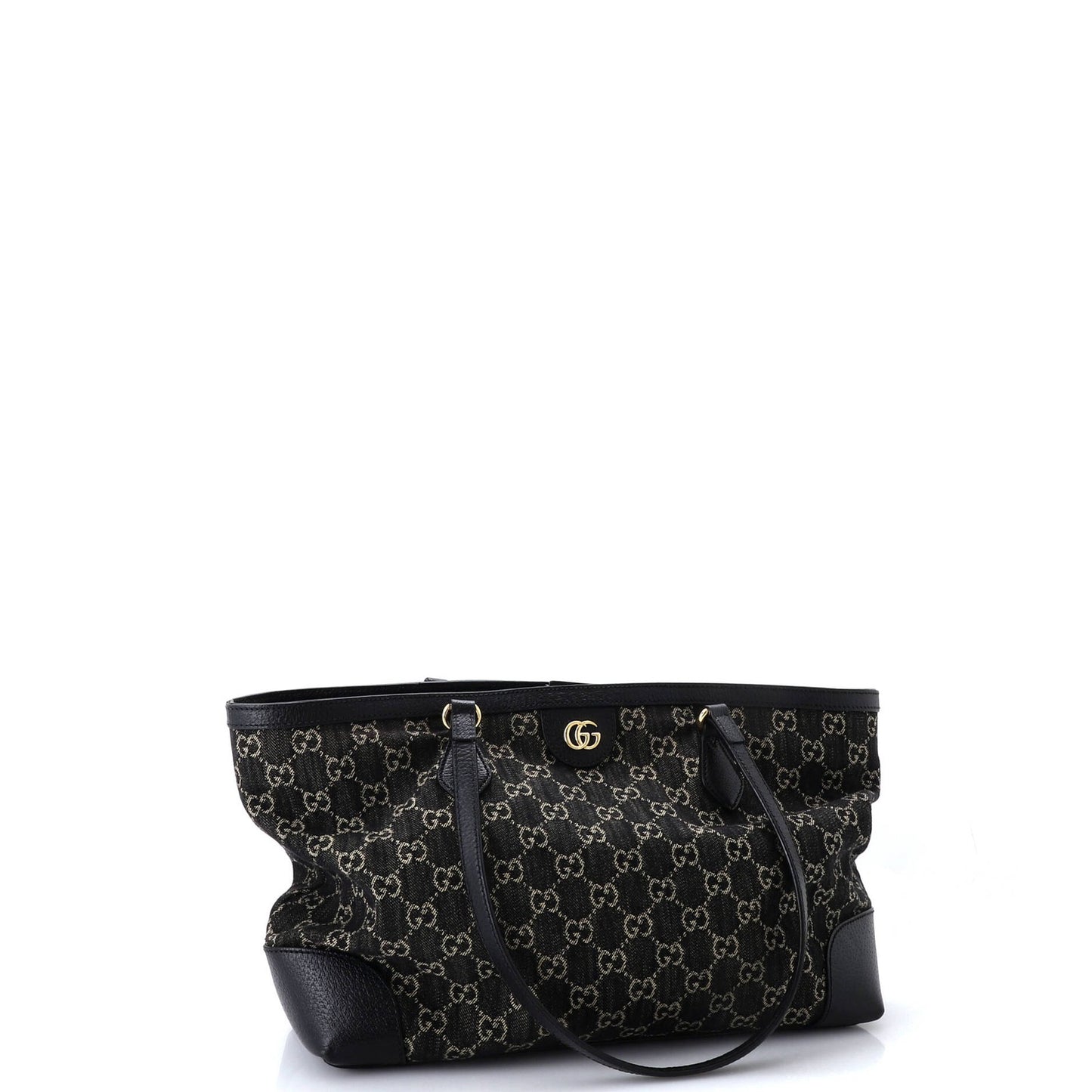 Gucci Ophidia Shopping Tote Gg Denim Medium