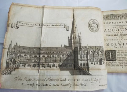 Thomas Browne Posthumous Works 1St Edition 1712 Cambridge Panel Binding Rare