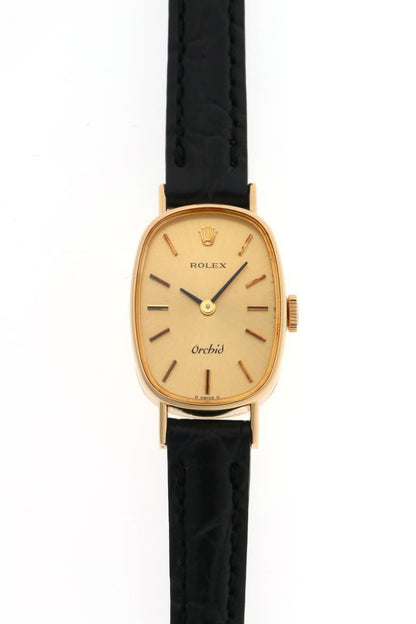 Rolex Orchid Oval Watch Cal.1400 Watch Women