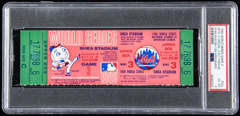 1969 World Series Game 3 Ticket Stub Mets V